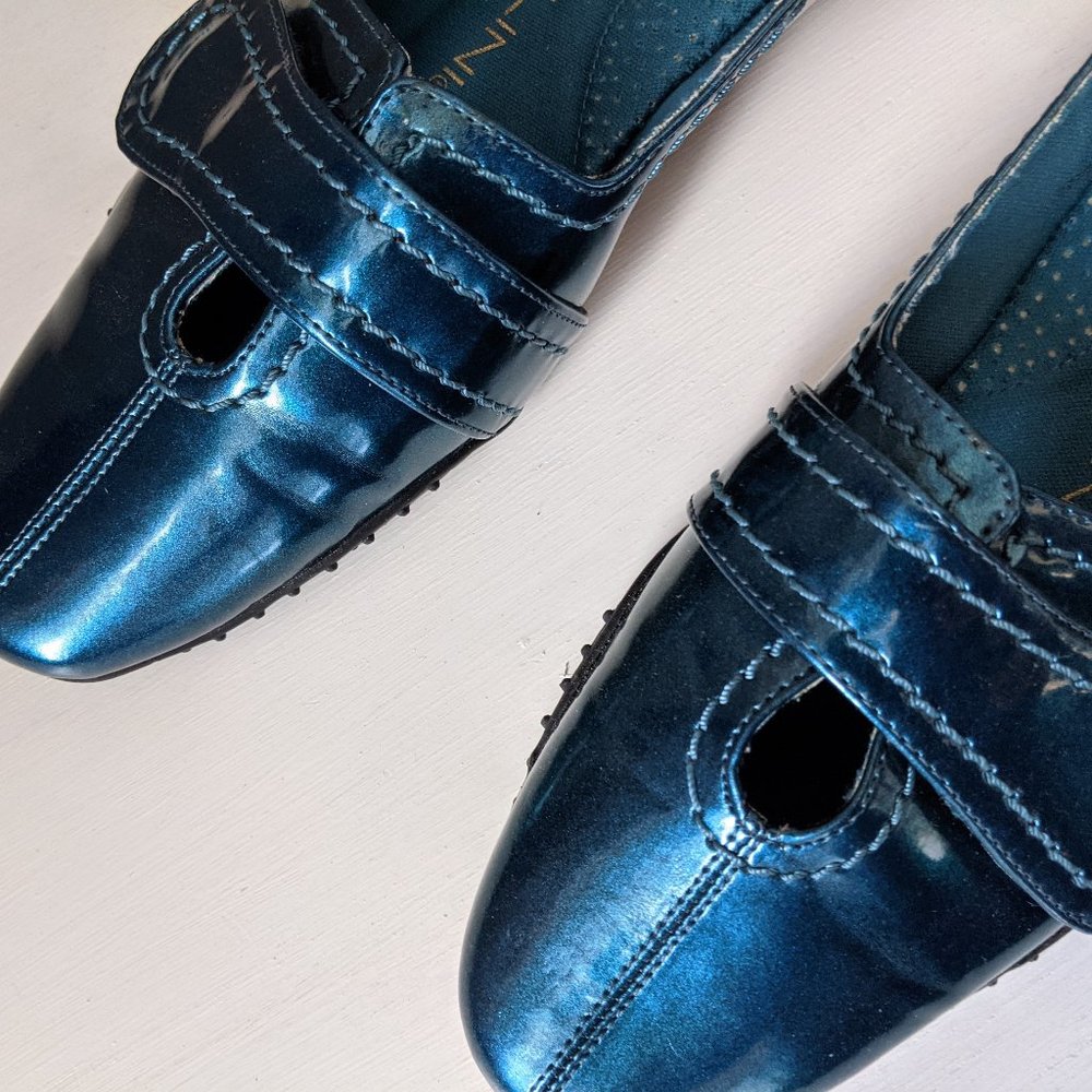 Bellini Blue Green Jasper Womens Flats Shoes 6.5